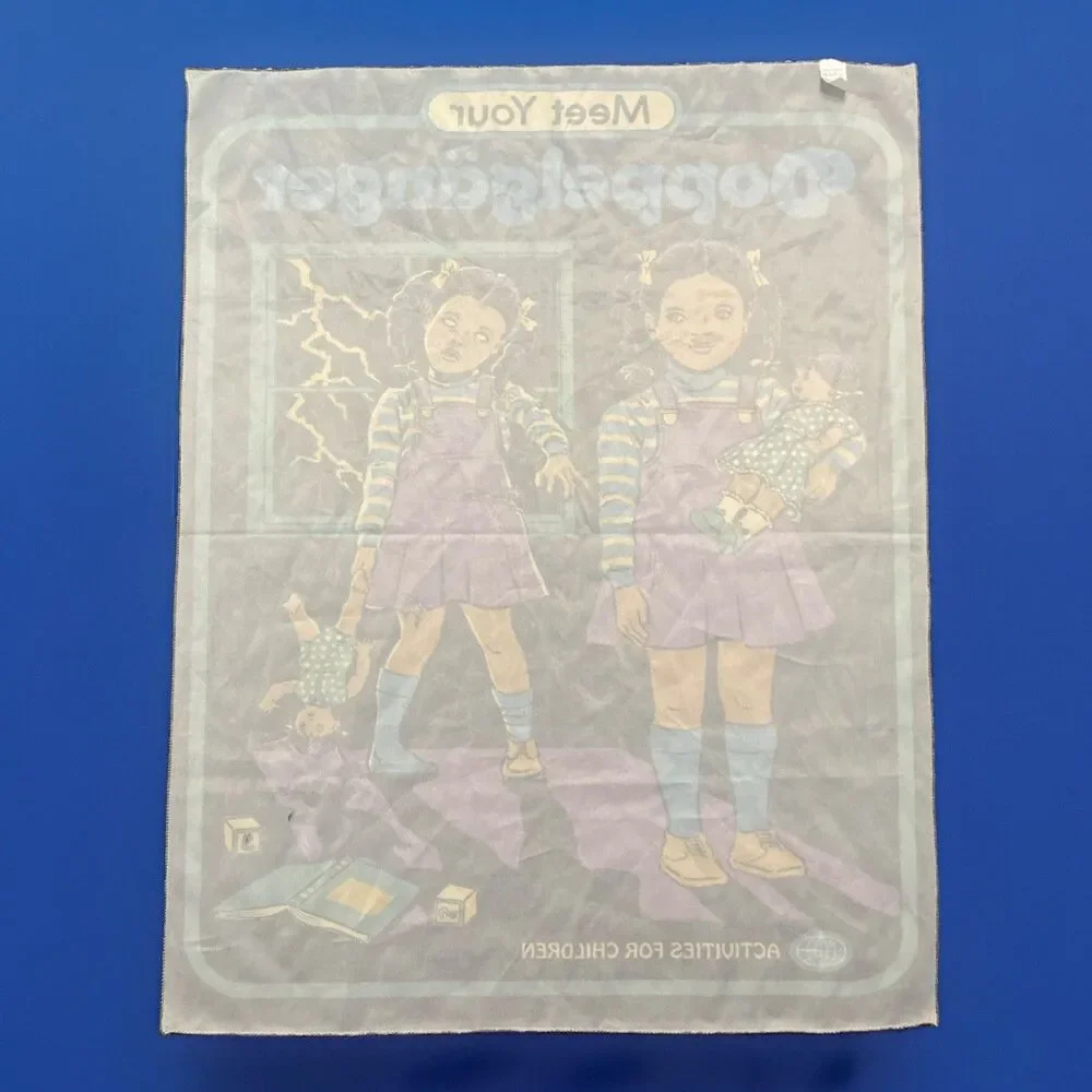Meet Your Doppelgänger Grunge Goth Halloween Tapestry